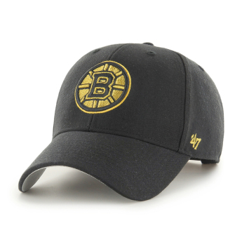 Boston Bruins čiapka baseballová šiltovka Metallic Snap 47 MVP Black