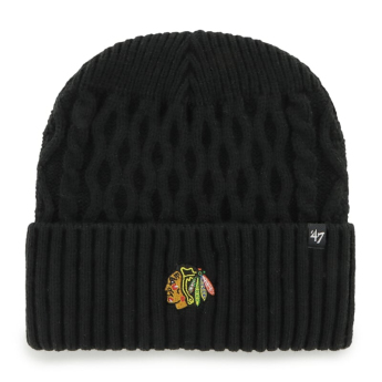 Chicago Blackhawks zimná čiapka Drumcliffe 47 CUFF KNIT Black