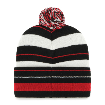 Chicago Blackhawks zimná čiapka Power Line 47 CUFF KNIT Black