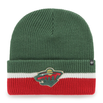 Minnesota Wild zimná čiapka Split Cuff 47 CUFF KNIT Dark Green