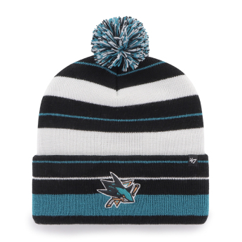 San Jose Sharks zimná čiapka Power Line 47 CUFF KNIT Black