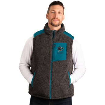 San Jose Sharks pánska vesta Power Hitter Reversible Vest