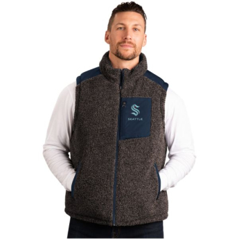 Seattle Kraken pánska vesta Power Hitter Reversible Vest