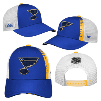 St. Louis Blues detská čiapka baseballová šiltovka Locker Room Structured Adjustable