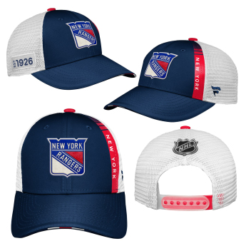 New York Rangers detská čiapka baseballová šiltovka Locker Room Structured Adjustable