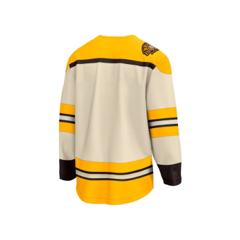Boston Bruins detský hokejový dres Cream 100th Anniversary Replica Jersey