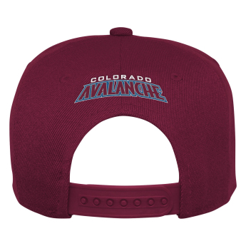 Colorado Avalanche detská čiapka flat šiltovka Logo Flatbrim Snapback