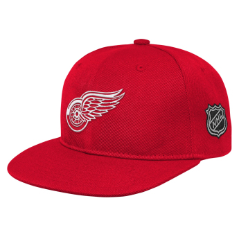 Detroit Red Wings detská čiapka flat šiltovka Logo Flatbrim Snapback