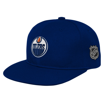 Edmonton Oilers detská čiapka flat šiltovka Logo Flatbrim Snapback