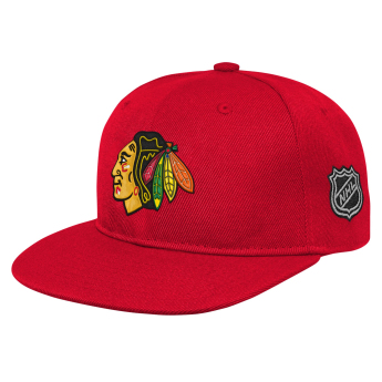 Chicago Blackhawks detská čiapka flat šiltovka Logo Flatbrim Snapback