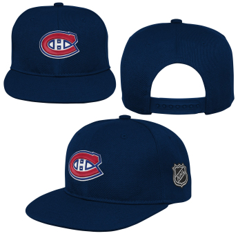 Montreal Canadiens detská čiapka flat šiltovka Logo Flatbrim Snapback