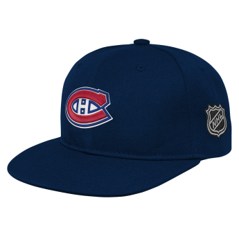 Montreal Canadiens detská čiapka flat šiltovka Logo Flatbrim Snapback