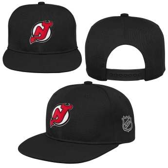 New Jersey Devils detská čiapka flat šiltovka Logo Flatbrim Snapback
