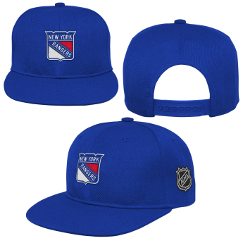 New York Rangers detská čiapka flat šiltovka Logo Flatbrim Snapback