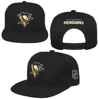 Pittsburgh Penguins detská čiapka flat šiltovka Logo Flatbrim Snapback