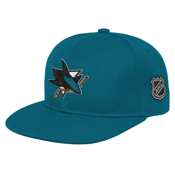San Jose Sharks detská čiapka flat šiltovka Logo Flatbrim Snapback