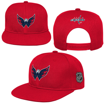 Washington Capitals detská čiapka flat šiltovka Logo Flatbrim Snapback