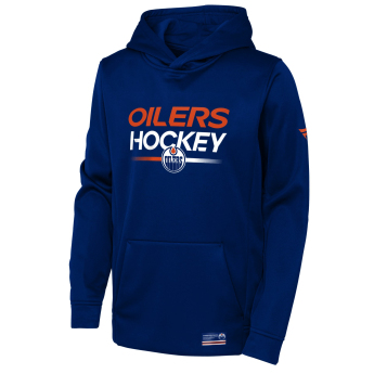 Edmonton Oilers detská mikina s kapucňou Authentic Pro Hoodie Po Hood