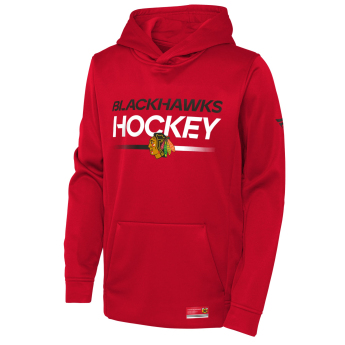 Chicago Blackhawks detská mikina s kapucňou Authentic Pro Hoodie Po Hood