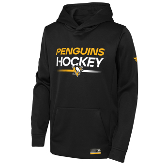 Pittsburgh Penguins detská mikina s kapucňou Authentic Pro Hoodie Po Hood