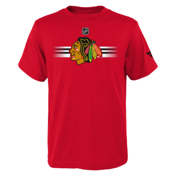 Chicago Blackhawks detské tričko Apro Logo Ss Ctn Tee red