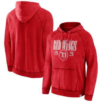Detroit Red Wings pánska mikina s kapucňou A/LS Hoodie red