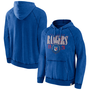 New York Rangers pánska mikina s kapucňou A/LS Hoodie blue