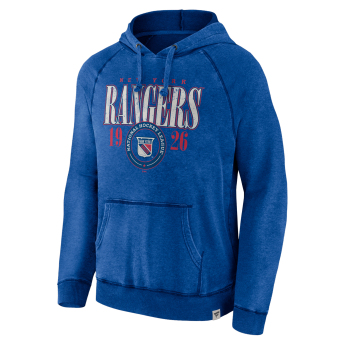 New York Rangers pánska mikina s kapucňou A/LS Hoodie blue