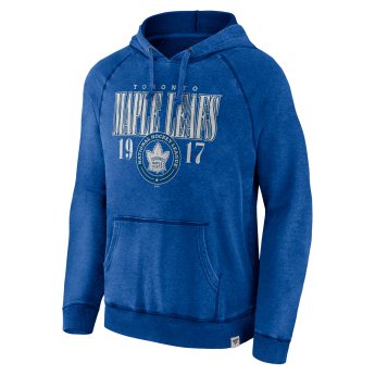 Toronto Maple Leafs pánska mikina s kapucňou A/LS Hoodie blue