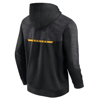 Boston Bruins pánska mikina s kapucňou Poly Fleece POH black