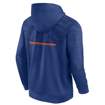 Edmonton Oilers pánska mikina s kapucňou Poly Fleece POH blue