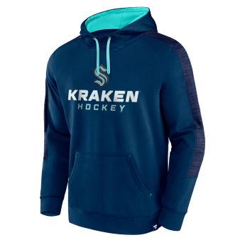 Seattle Kraken pánska mikina s kapucňou Poly Fleece POH navy