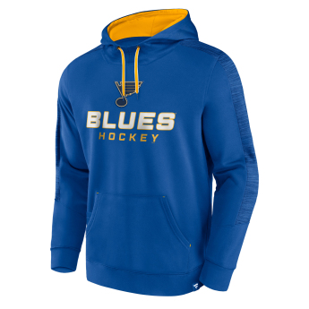 St. Louis Blues pánska mikina s kapucňou Poly Fleece POH blue