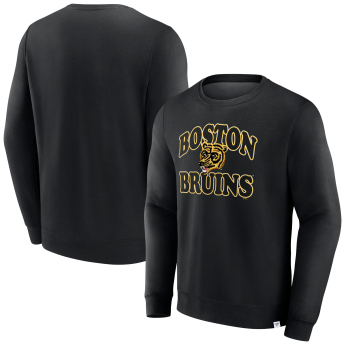 Boston Bruins pánska mikina Fleece Crew