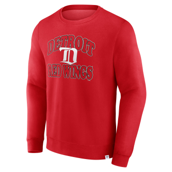 Detroit Red Wings pánska mikina Fleece Crew