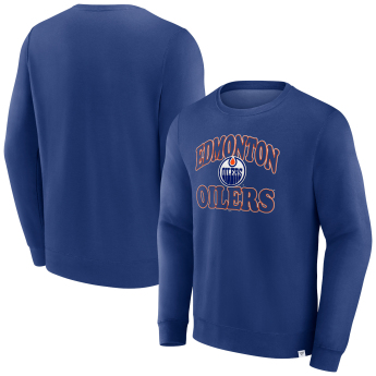 Edmonton Oilers pánska mikina Fleece Crew