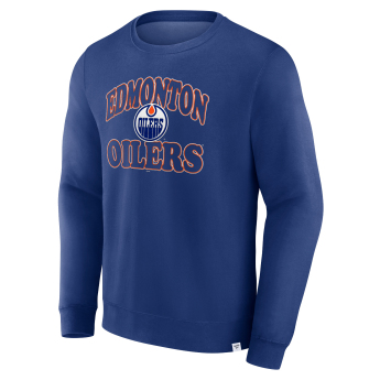 Edmonton Oilers pánska mikina Fleece Crew