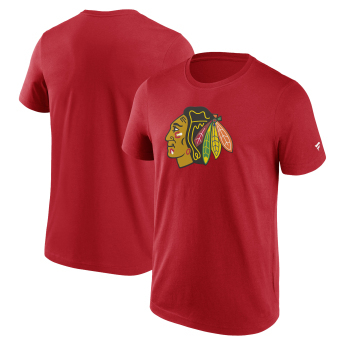 Chicago Blackhawks pánske tričko Primary Logo Graphic T-Shirt red