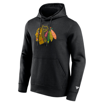 Chicago Blackhawks pánska mikina s kapucňou Primary Logo Graphic Hoodie black