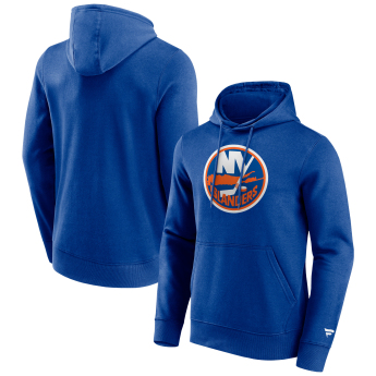 New York Islanders pánska mikina s kapucňou Primary Logo Graphic Hoodie blue