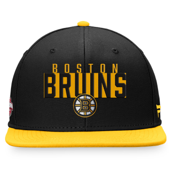 Boston Bruins čiapka flat šiltovka Fundamental Color Blocked Snapback