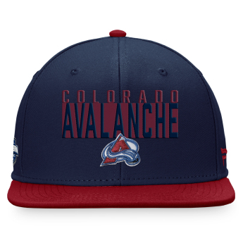 Colorado Avalanche čiapka flat šiltovka Fundamental Color Blocked Snapback