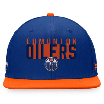Edmonton Oilers čiapka flat šiltovka Fundamental Color Blocked Snapback