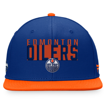 Edmonton Oilers čiapka flat šiltovka Fundamental Color Blocked Snapback