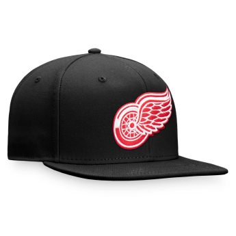 Detroit Red Wings čiapka flat šiltovka Core Snapback black