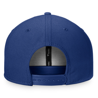 Edmonton Oilers čiapka flat šiltovka Core Snapback blue