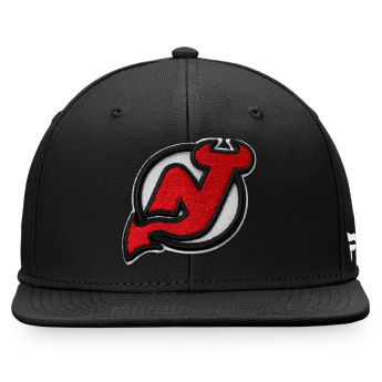 New Jersey Devils čiapka flat šiltovka Core Snapback black