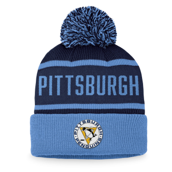 Pittsburgh Penguins zimná čiapka Heritage Beanie Cuff with Pom