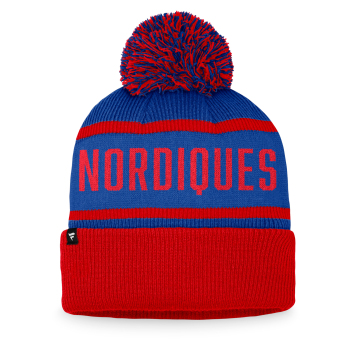 Qubec Nordiques zimná čiapka Heritage Beanie Cuff with Pom