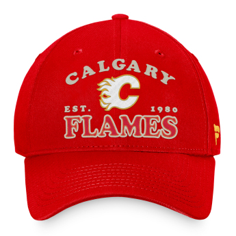 Calgary Flames čiapka baseballová šiltovka Heritage Unstructured Adjustable